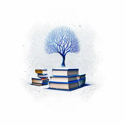 White Bitch Tree Full Of Books