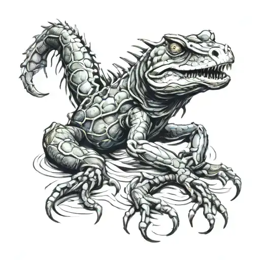 Corocdile Mix Scorpion