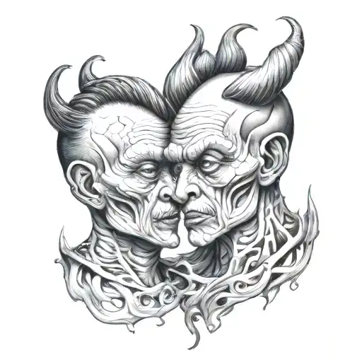 Siamese Twin Head Monster