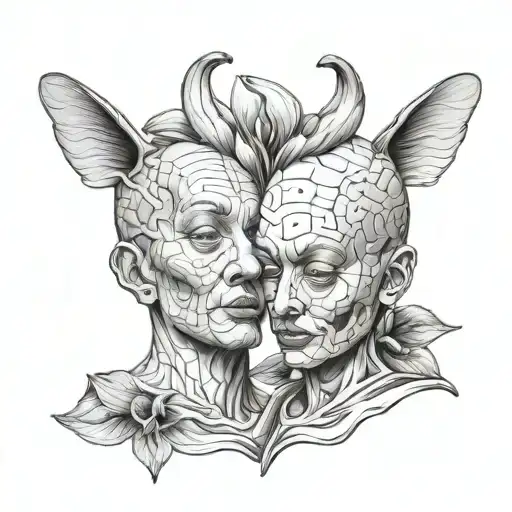 Siamese Twin Head Medical