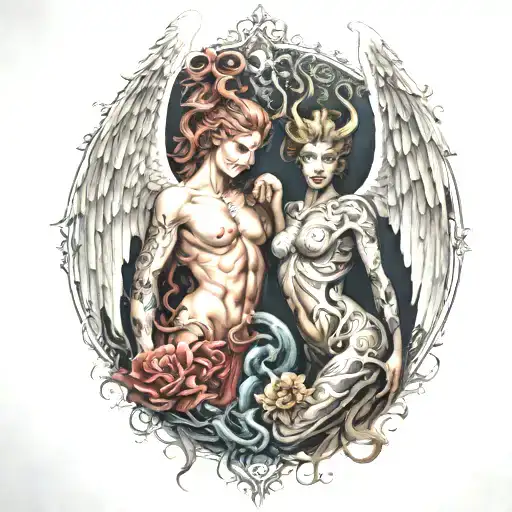 Angel Side And Demon Side