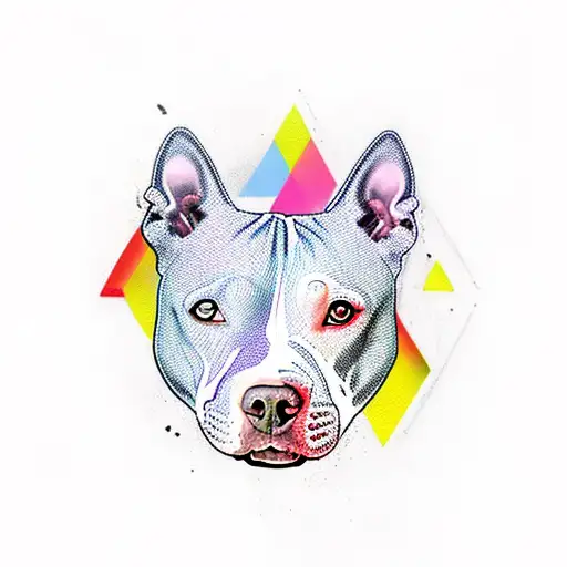 Pitbull Red And Black