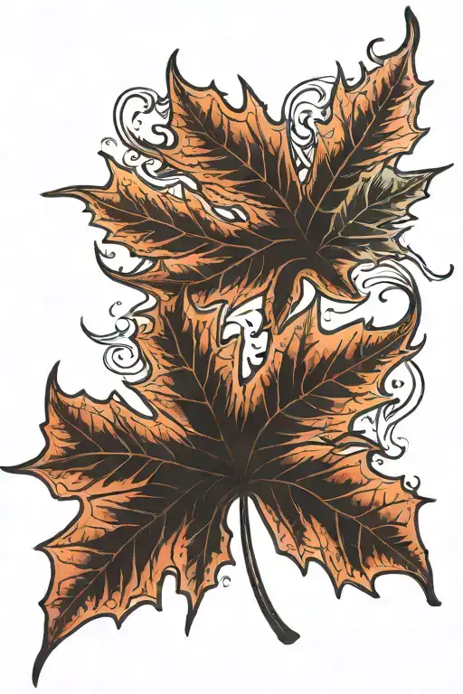 Hip Maple Leaf