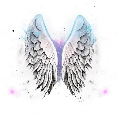 Angel Wings On Chest