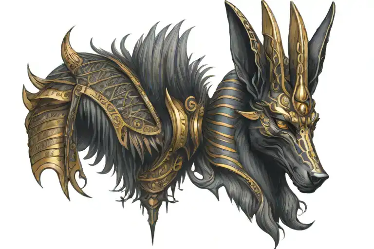 Egyptian God Anubis