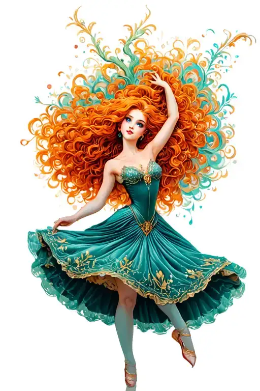 Peincesa Merida As A Dancer Book Box Kpop