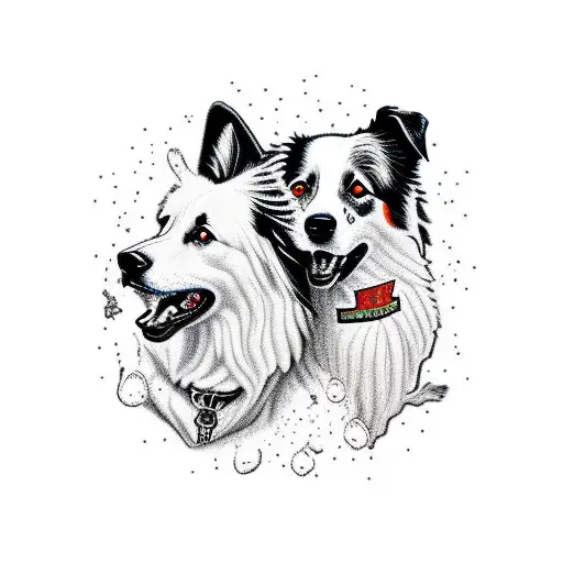 Border Collie Wearing Cowboy Hate