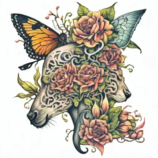 Animals Flowers Love