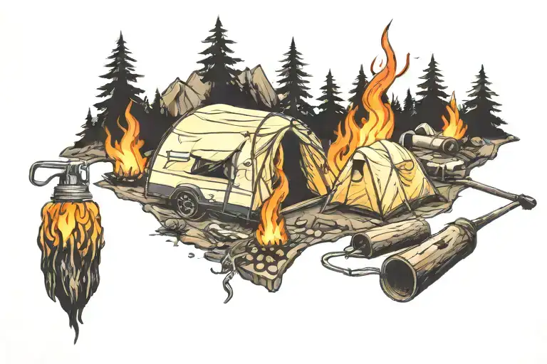 Camping Fire