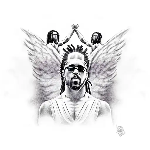 Jacob With Dreads Wrestling The Angel