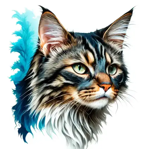 Maine Coon Cat