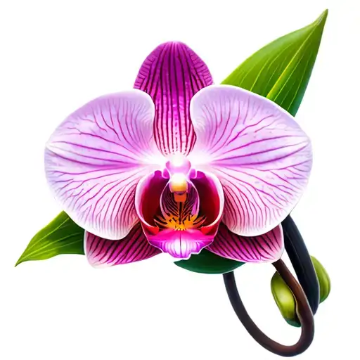Orchid With The Letter