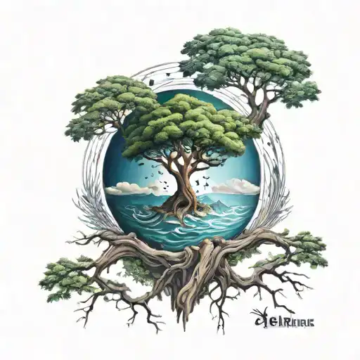Tree Earth Sign