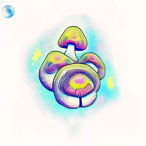 Psychedelic Mushrooms In Space