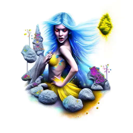 Yellow Fairy Particles