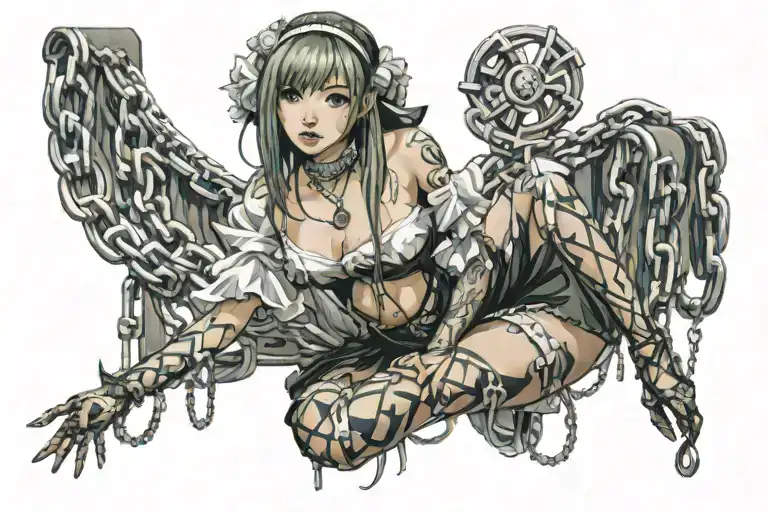 Hentai Maid Girl In Chains