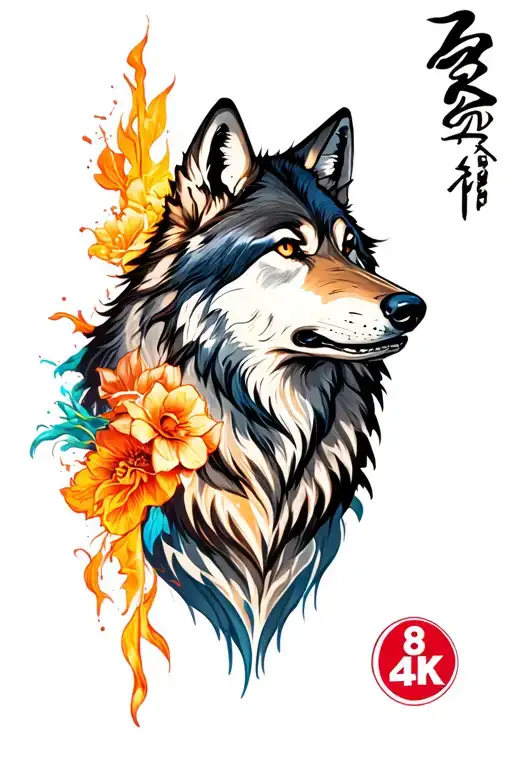 Wolf One Piece Anime Inspired