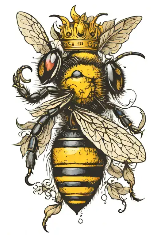 King Bee Flying