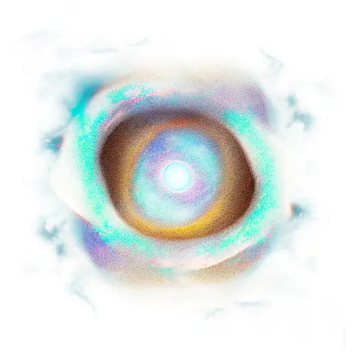 Horizon Of Events Of A Black Hole Swallowing A Star