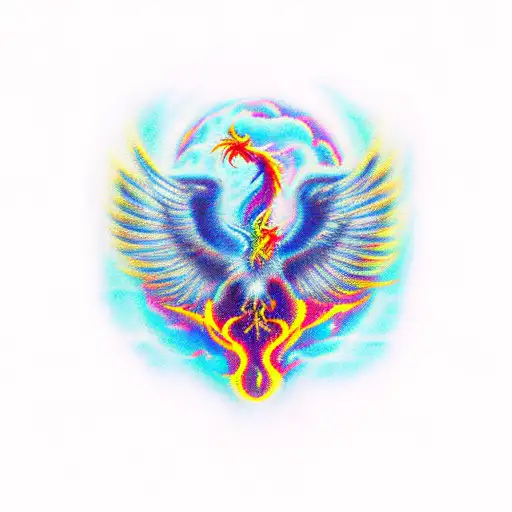 Phoenix And Baphomet