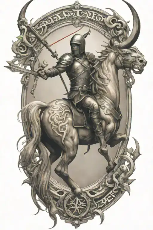 Sagittarius Scorpio Locked In Battle