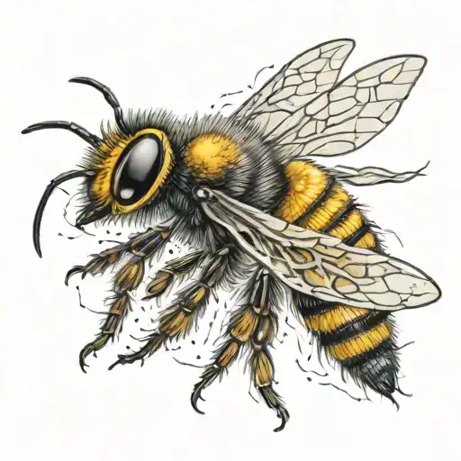 Bee Flying