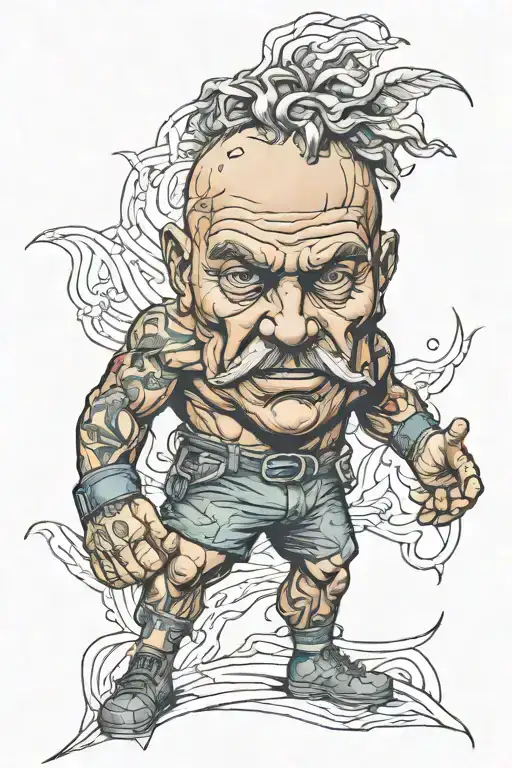 Freedom Power Resilient Strong Man