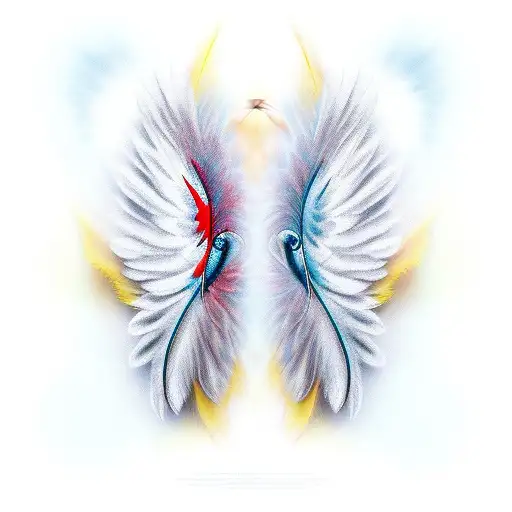 Angel Featherless Wing