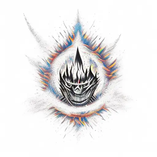 Bonfire With Intricate Dark Souls Symbols