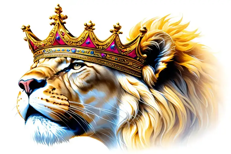 Lioness With Crown