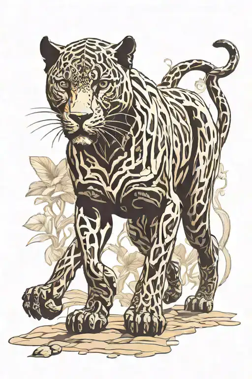 Black Panther Walking