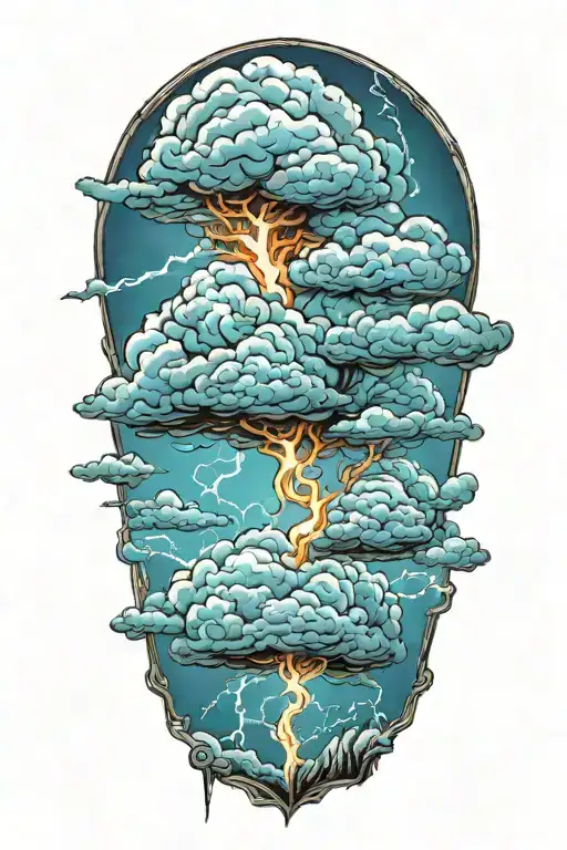 Lightning Storm Clouds