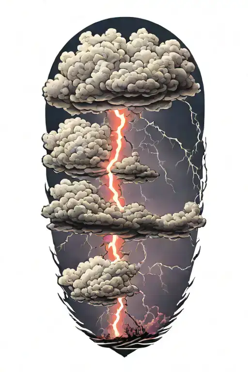 Lightning Storm Clouds