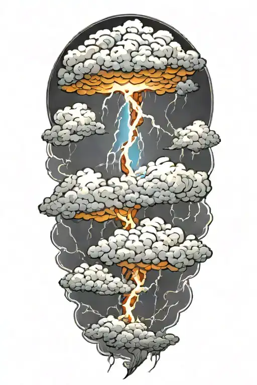 Lightning Storm Clouds