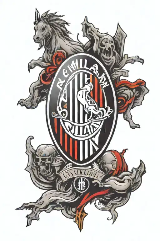 Ac Milan Logo With A New School Twist