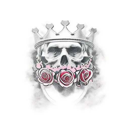 A Portrait Of Tommy With A Crown Of Roses