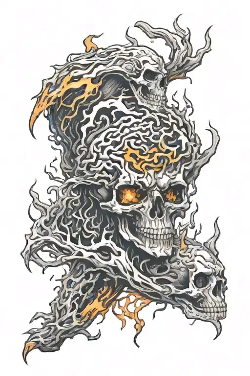 Firey Pheniox Rising Out Of The Ashes Symbolizing Overcoming