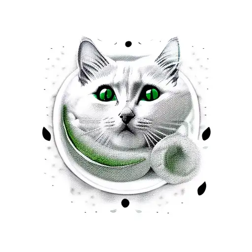 Cat Matcha Moon Watermelon