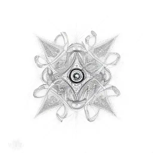 Metatron Arcangel Line Work