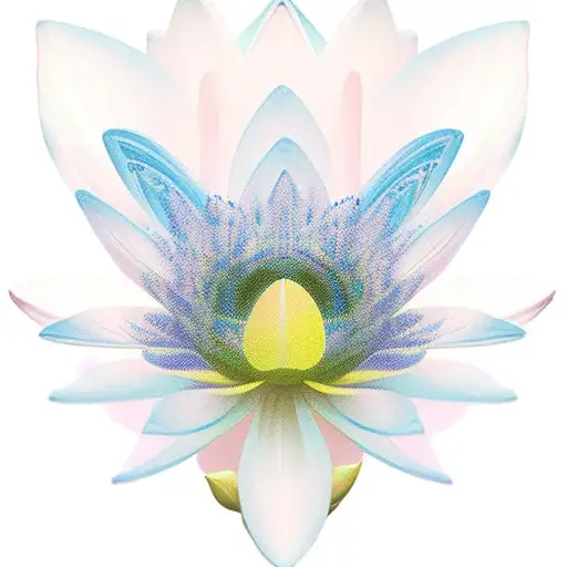 Lotus Flower Blooming In The Butterfly