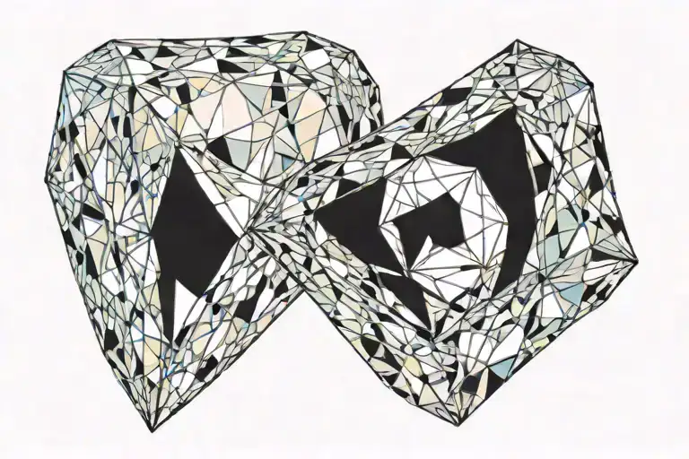 A Diamond With A Chunk Bitten Out Of It