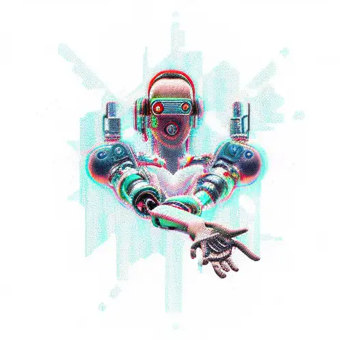 Cyberpunk Implantate Right Arm Full Cover Art