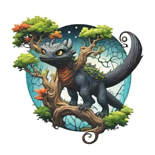 Tree How To Train Your Dragon And Spoderman