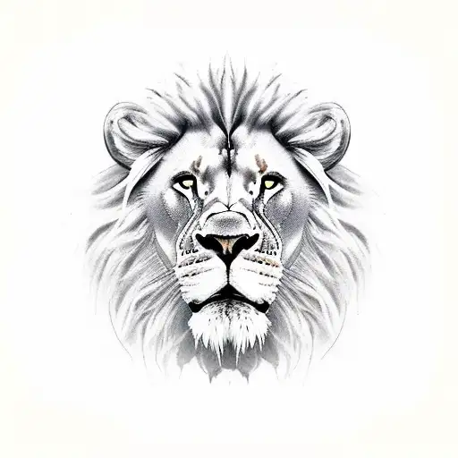 Human Mixed With Lion With Crown