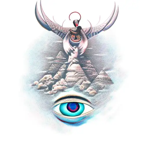 Egyptian Demonic Eye
