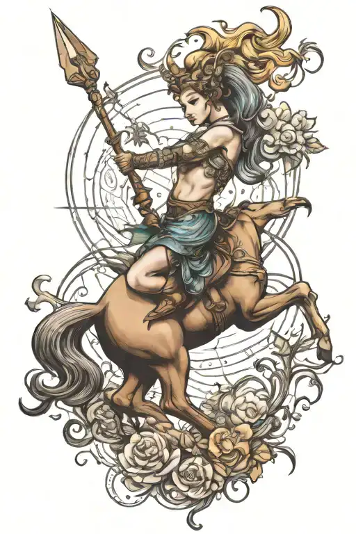 Sagittarius Theme Sleeve