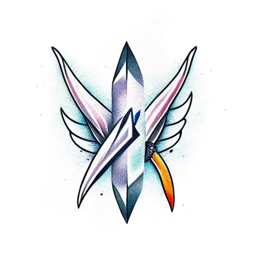 A Dagger With Little Feather