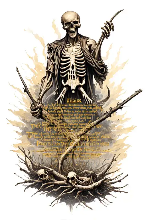 Isaias Valley Of Bones Bible Verse Representation Battle Scene