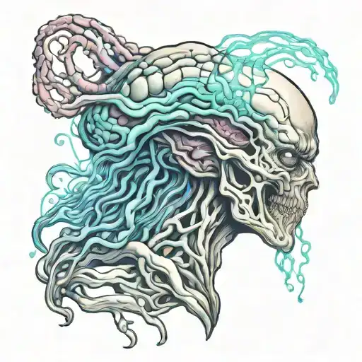 Alien And Neuroscience Brain