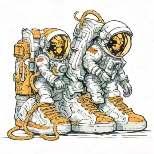 Astronaut Sneakers
